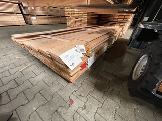 Ca. 25x Douglas wisselsponning/halfhouts rabat, 18x185mm, lengte 300cm